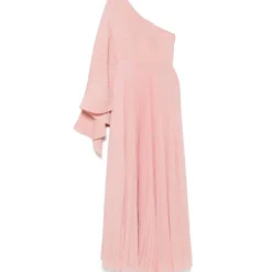 DAMES Solace London Jurken^Bubblegum One-Shoulder Jurk