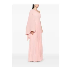 DAMES Solace London Jurken^Bubblegum One-Shoulder Jurk