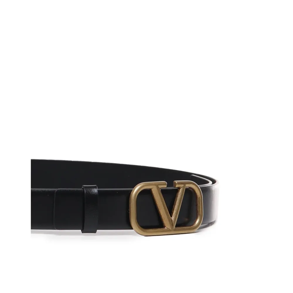 Heren Valentino Garavani Buckle Riem