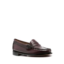 DAMES G.H. Bass & Co. Loafers^Burgundy Penny Loafer Platte Schoenen