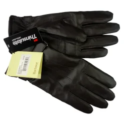 Heren Barbour Burnished Leather Thinsulate Handschoenen