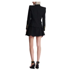 DAMES Balmain Jassen^6-buttons Tweed Jacket