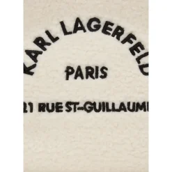 DAMES Karl Lagerfeld Cabas A Vision Of The Future A4W50016 Blanc