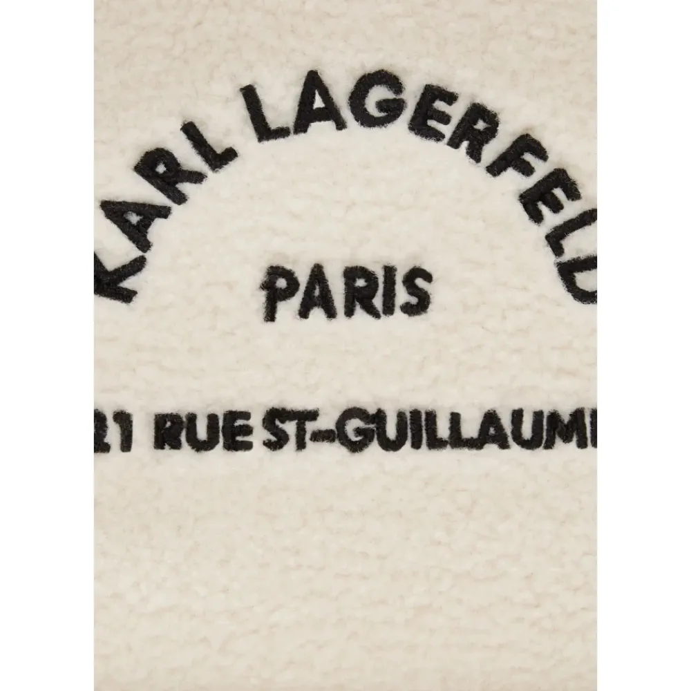 DAMES Karl Lagerfeld Cabas A Vision Of The Future A4W50016 Blanc