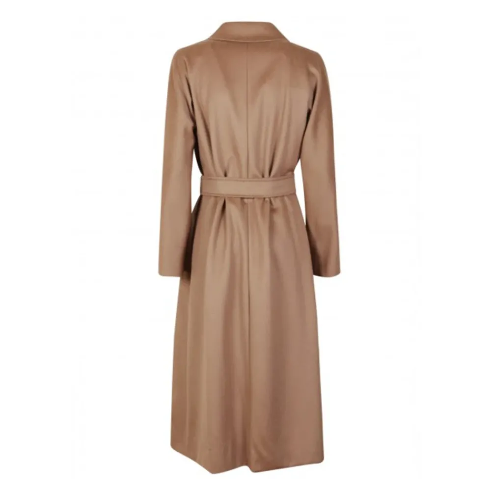 DAMES Max Mara Studio Camel Wollen Jas