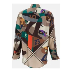 DAMES Alberto Biani Blouses^Camicia classica in seta