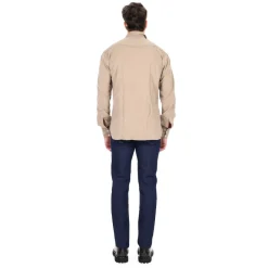 Heren Barba Camicia in velluto duemila righe modello texano