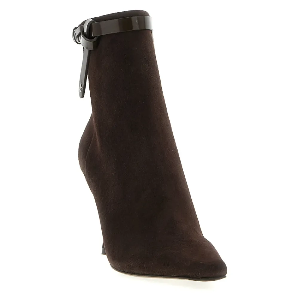 DAMES Jimmy Choo Camie Suede Enkellaarsjes