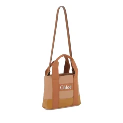 Chloé Tassen^Canvas Tote Tas Beige
