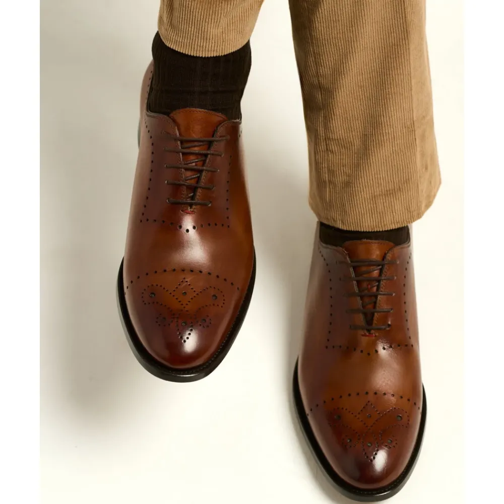 Heren Kiton Caravaggio Wholecut Oxford