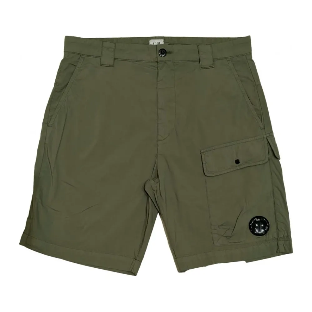 C.P. Company Outdoorkleding^Cargo Bermuda Shorts 50 Fili Stretch