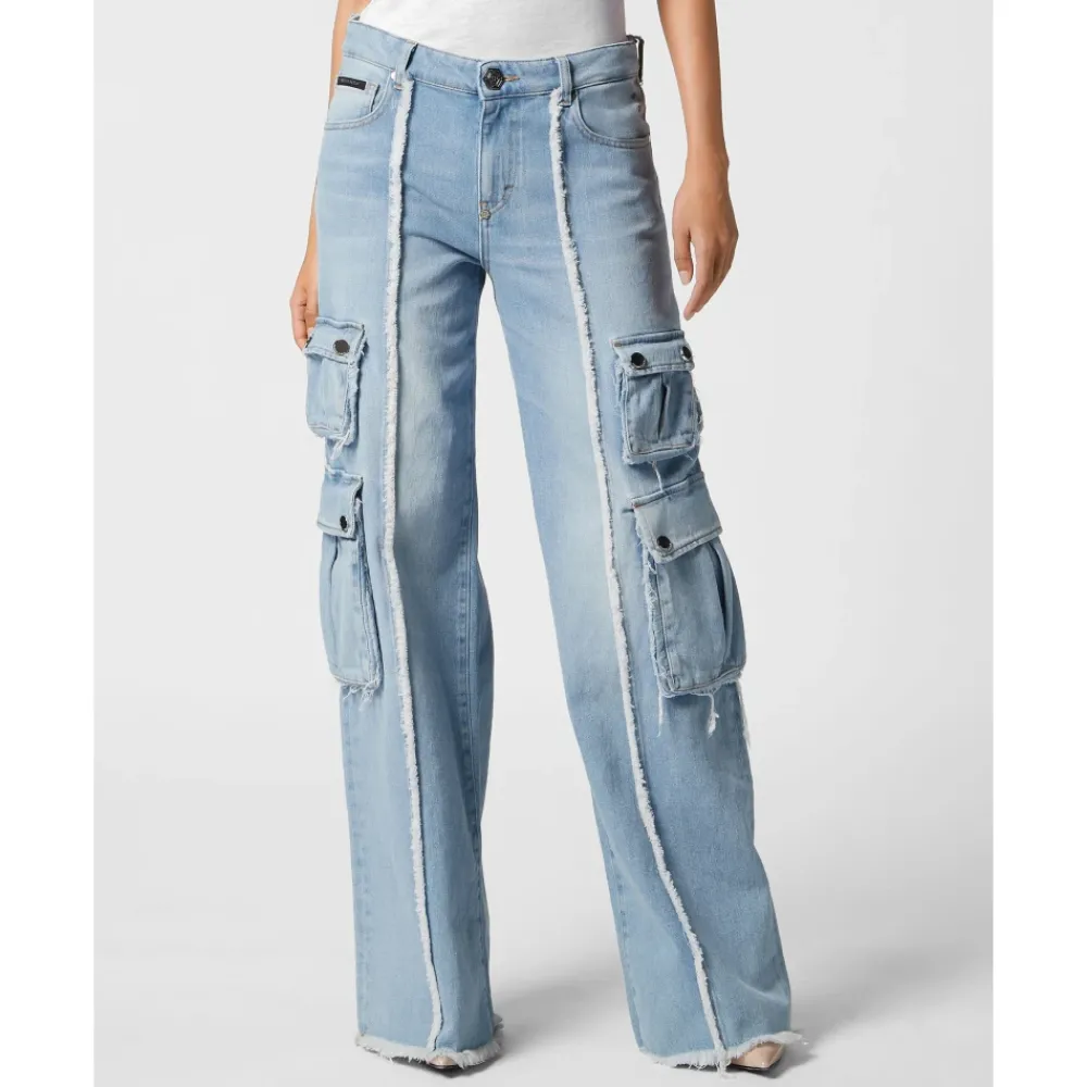 DAMES Philipp Plein Cargo Jeans Regular Fit