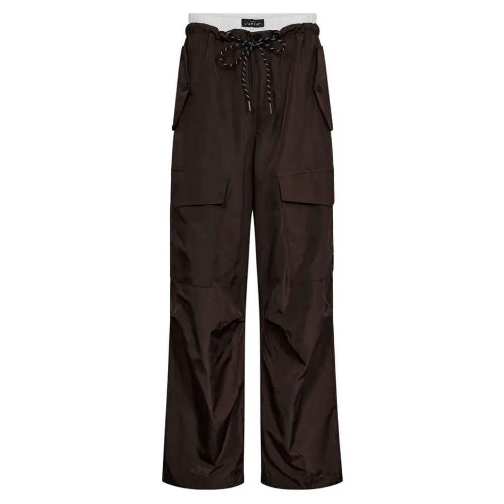 DAMES Haute L'Amitié Cargo Pull On Tall Broek Mocca