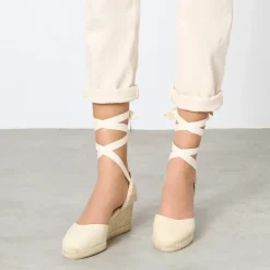 DAMES Castañer Sleehakken^CARINA/6/001 7 cm Wedges