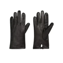 DAMES Vince Handschoenen^Cashmere-Gevoerde Leren Autorijhandschoen