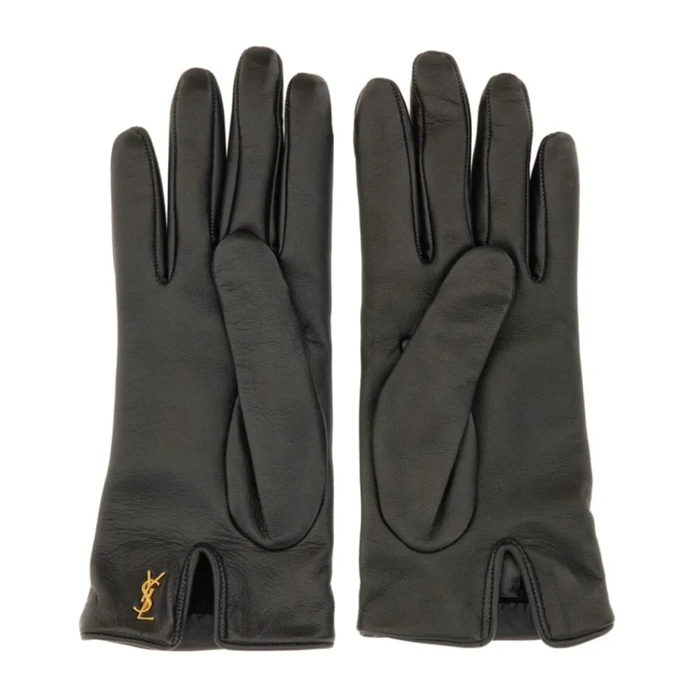 DAMES Saint Laurent Handschoenen^Cassandre Short Gloves