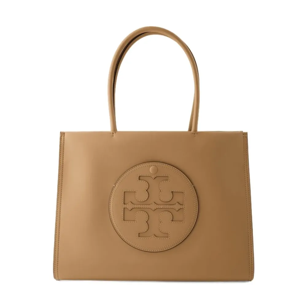 DAMES Tory Burch Shoppers^Casual Chic Ella Shopper Tas - Licht Zand