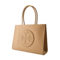 DAMES Tory Burch Shoppers^Casual Chic Ella Shopper Tas - Licht Zand