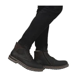 Heren Rieker Casual Enkelboots met Gesloten Neus