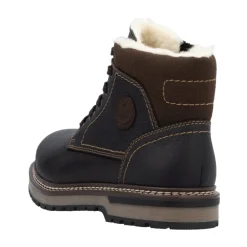 Heren Rieker Casual Enkelboots met Gesloten Neus