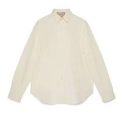 Heren Gucci Overhemden^Casual Katoenen Overhemd voor Mannen