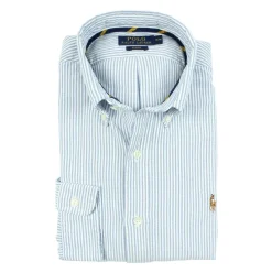 Heren Polo Ralph Lauren Overhemden^Casual licht gestreept overhemd