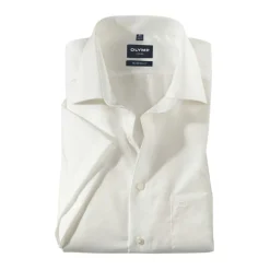 Heren OLYMP Overhemden^Casual overhemd met korte mouwen