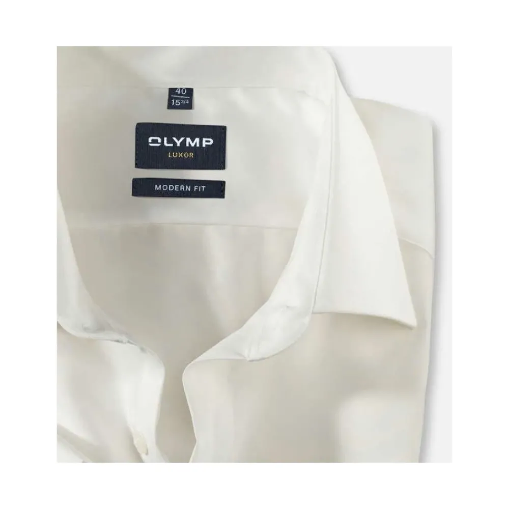 Heren OLYMP Overhemden^Casual overhemd met korte mouwen