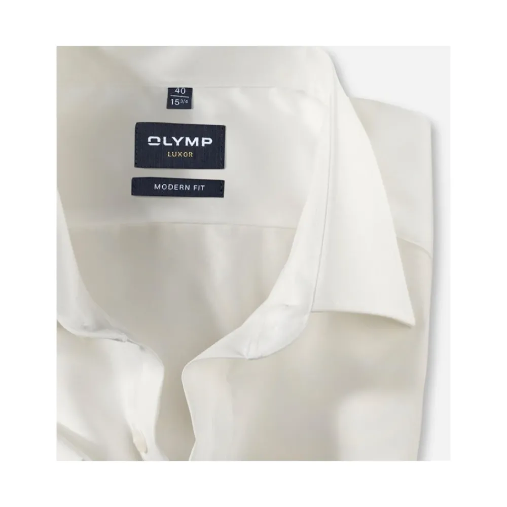 Heren OLYMP Overhemden^Casual overhemd met korte mouwen