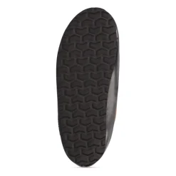 Heren Burberry Pantoffels^Check Logo Slip-On Loafers