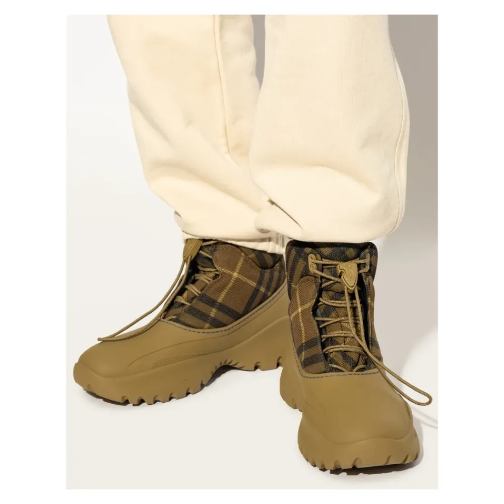 Heren Burberry Laarzen^Check Scoot Trek Boots