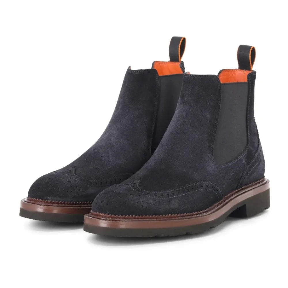 Heren Santoni Laarzen^Chelsea Boot