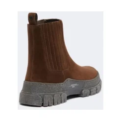 DAMES Weekend Max Mara Chelsea enkellaars met klassieke elastische inzetstukken