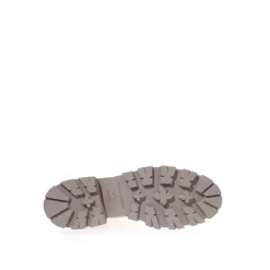 DAMES Alexander McQueen Chelseaboots^Chelsea Geborsteld Leren Enkellaarzen