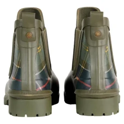 DAMES Barbour Chelsea-stijl laarzen in klassiek tartan