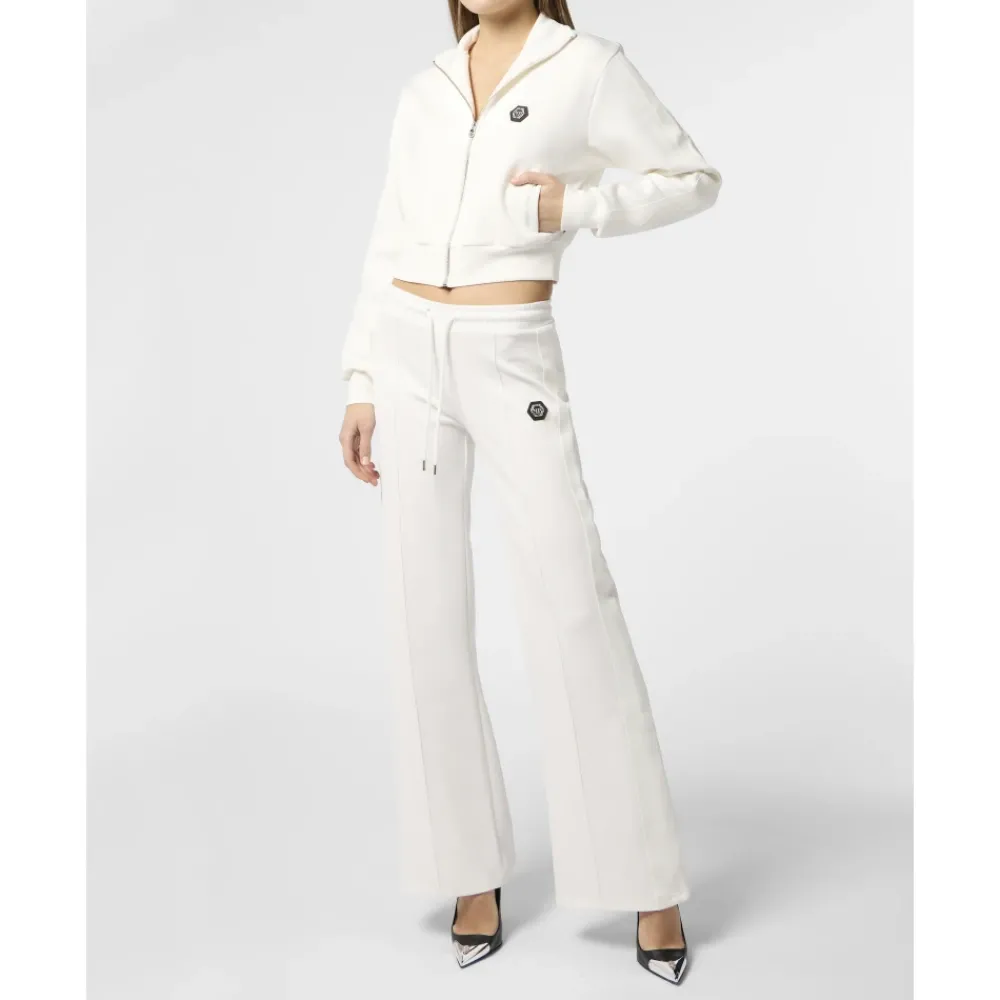 DAMES Philipp Plein Broeken^Chenille Loose Pants Fatale