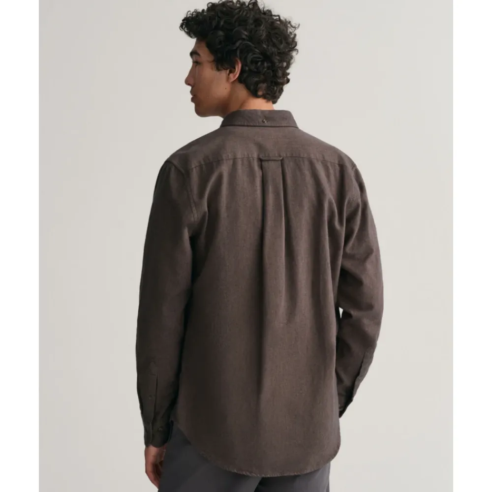 Heren Gant Chevron Flanellen Overhemd