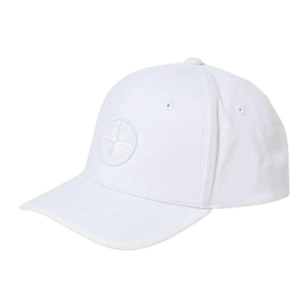 Stone Island Chique Zwarte Baseballpet