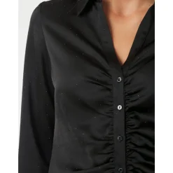 DAMES Neo Noir Christy Heavy Sateen Bedaz Shirt