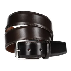 Heren Santoni Cintura in pelle di vitello spazzolato