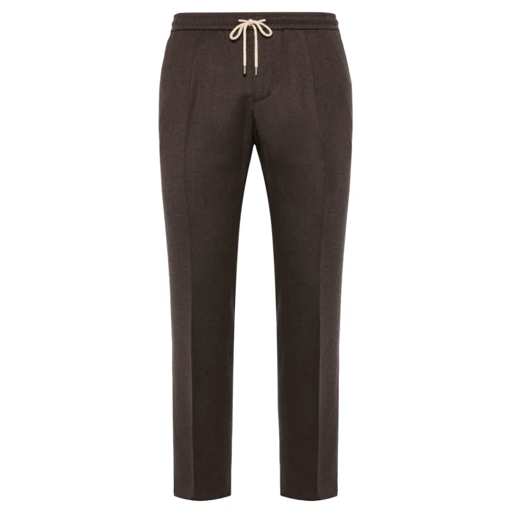 Heren Boggi Milano City Broek in Flanel