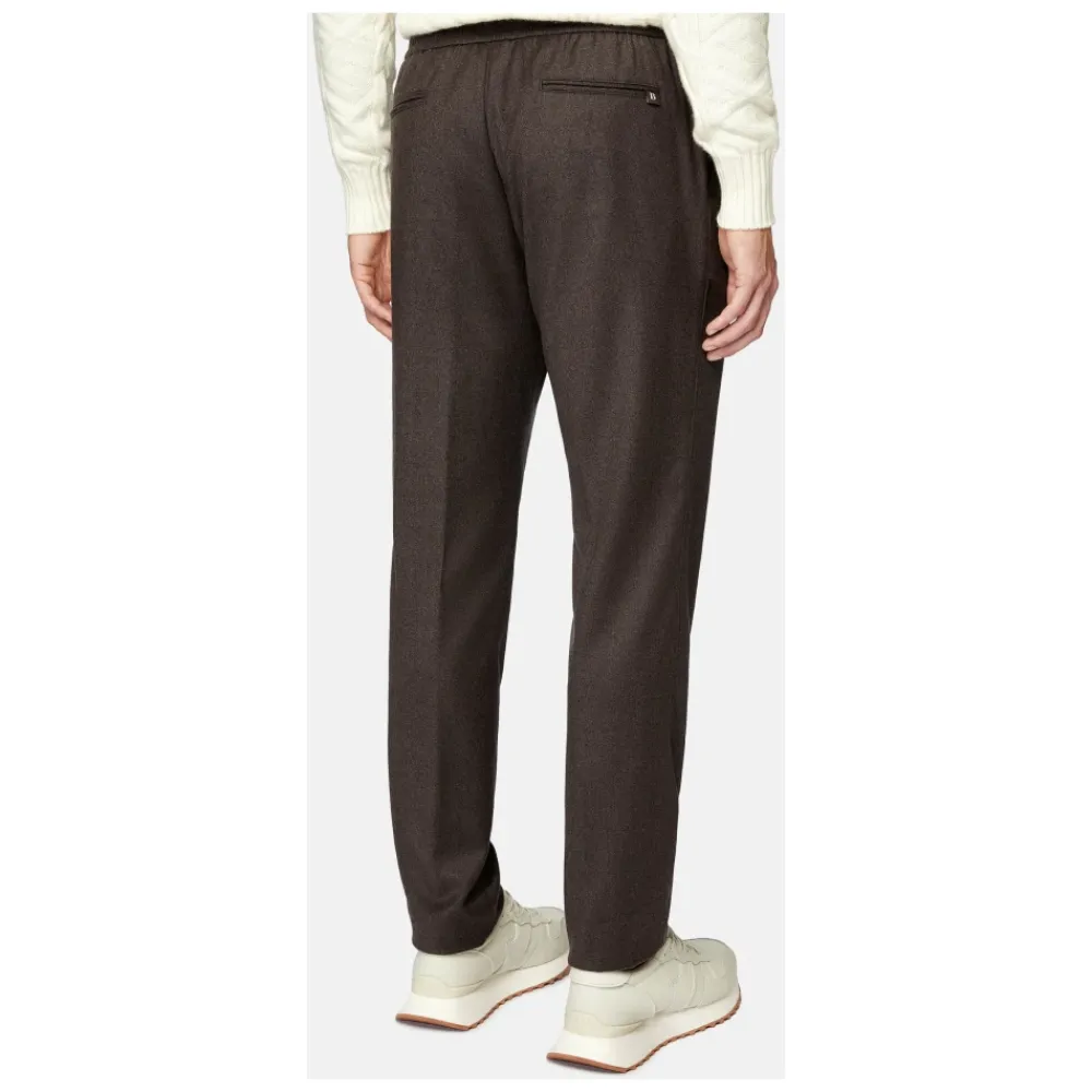 Heren Boggi Milano City Broek in Flanel