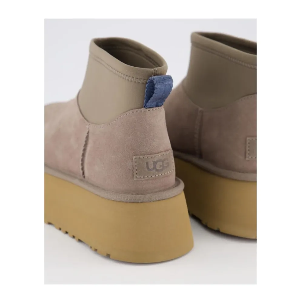DAMES UGG Laarzen^Classic Mini Dipper Laarzen Smoke Plume