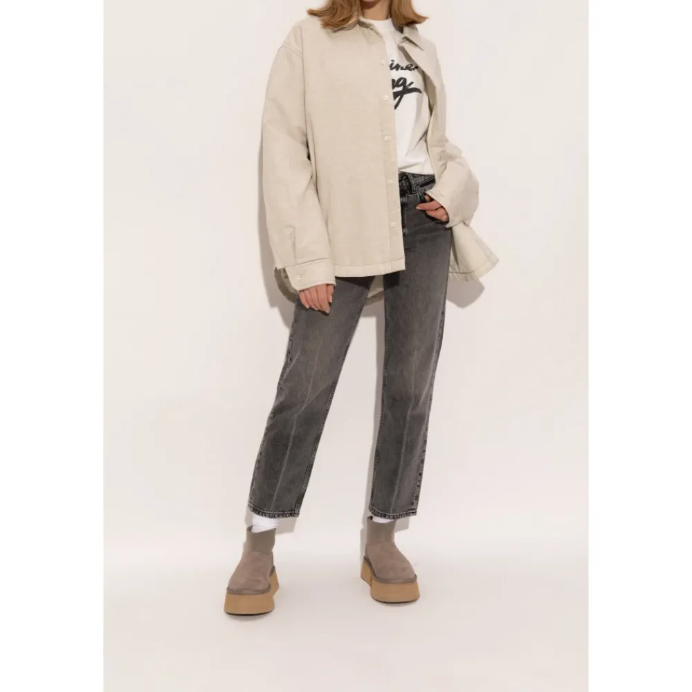 DAMES UGG Laarzen^Classic Mini Dipper Laarzen Smoke Plume