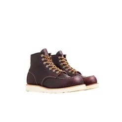 Heren Red Wing Shoes Classic Moc Black Cherry Boots