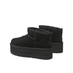 DAMES UGG Classic Ultra Mini Platform Laarzen Black
