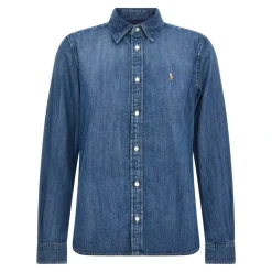 DAMES Polo Ralph Lauren Blouses^Classic-Fit Denim Overhemd