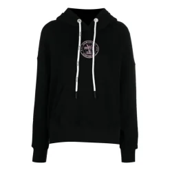 DAMES Palm Angels College Logo-Print Hoodie
