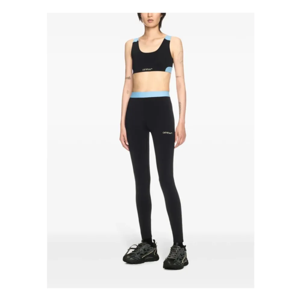 Off White Sport Bh'S & Ondergoed|Sportshirts^Color Block BH