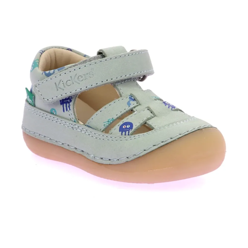 Kickers Sandalen^Comfortabele Leren Mary Jane Schoenen